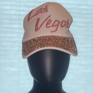 Las Vegas rhinestone baseball cap never worn